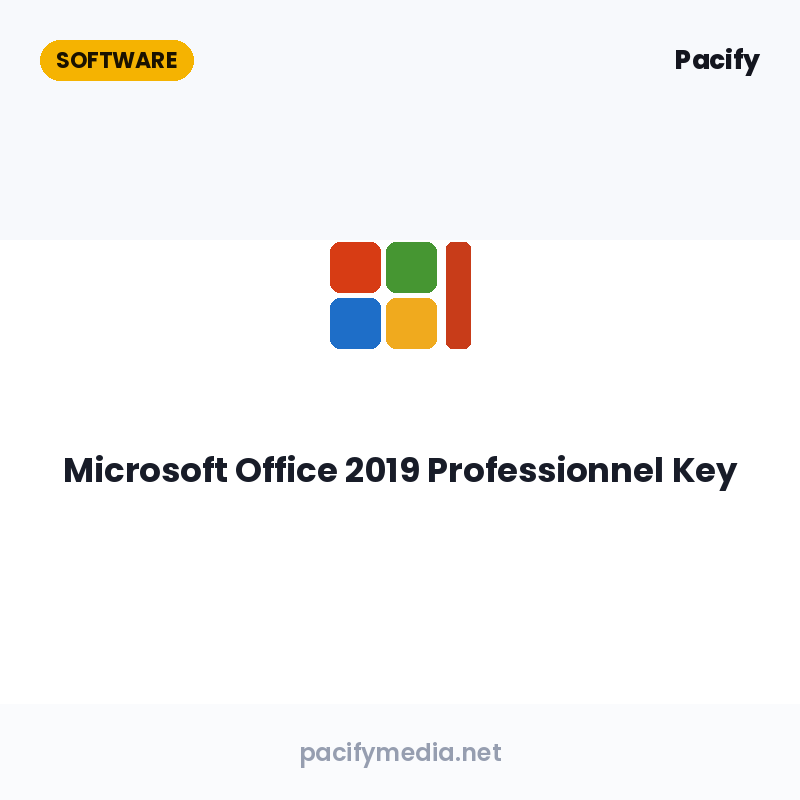 Microsoft Office 2019 Professionnel Key